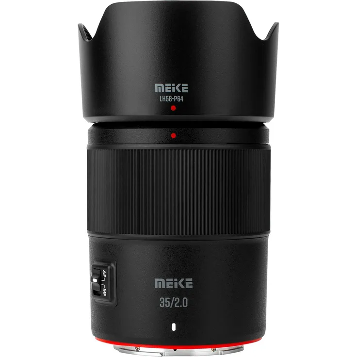 Meike 35mm F2.0 AF STM Objektiv für Nikon Z Mount Kameras, kompakt mit leisem Autofokus und 9 Blendenlamellen