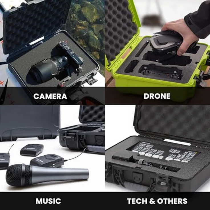Nanuk Case w/foam 910-1007 anthrazit – Bild 6