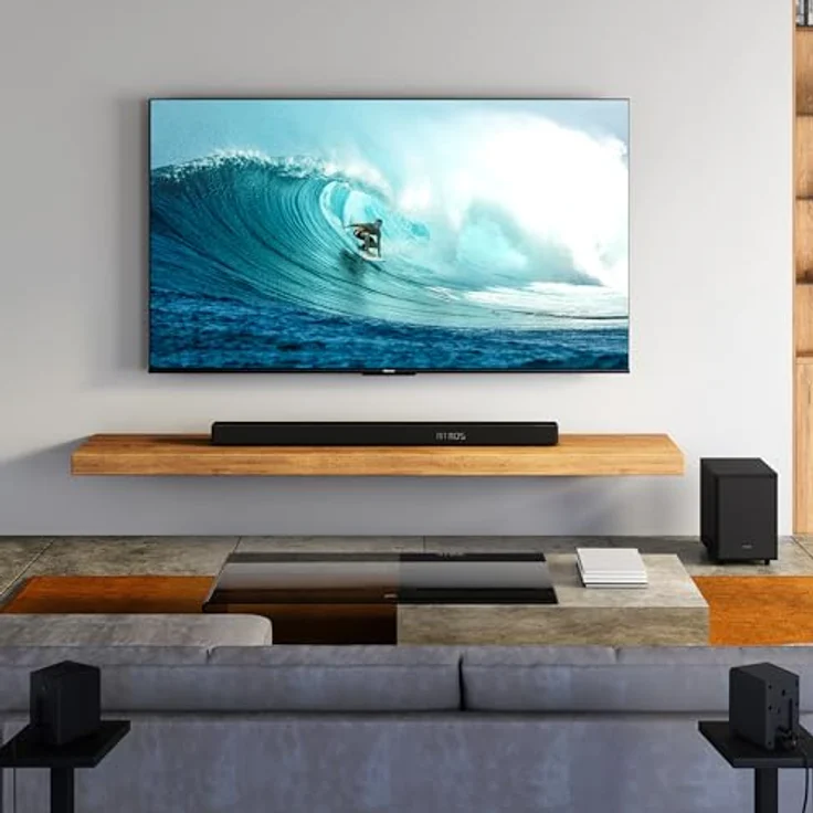 Hisense AX5125H - 5.1.2-Kanal-Soundbar mit kabellosem Subwoofer, Dolby Atmos, Super Bass, Bluetooth 5.3 – Bild 5