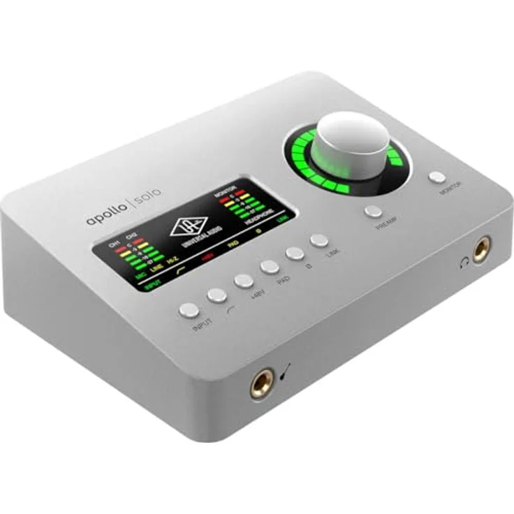 Universal Audio Apollo Solo USB HE, Audio Interface mit hochwertiger Audioqualität und kompakter Bauweise – Bild 1