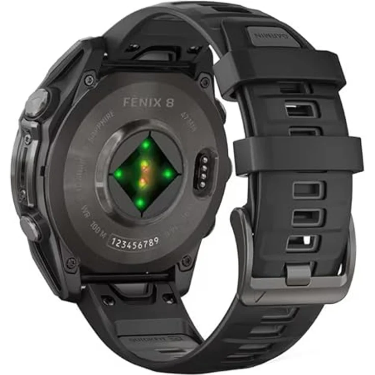 Garmin Fenix 8 47mm Amoled Sapphire Titan Sportuhr – Bild 4
