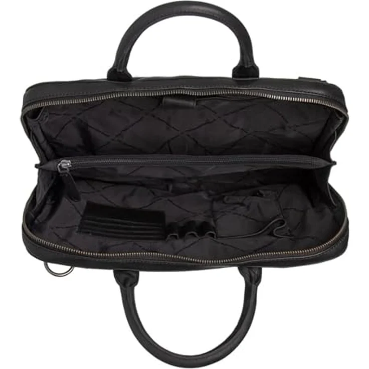 The Chesterfield Brand Tilbury Laptoptasche, 37 cm aus 100% Leder, schwarz – Bild 4