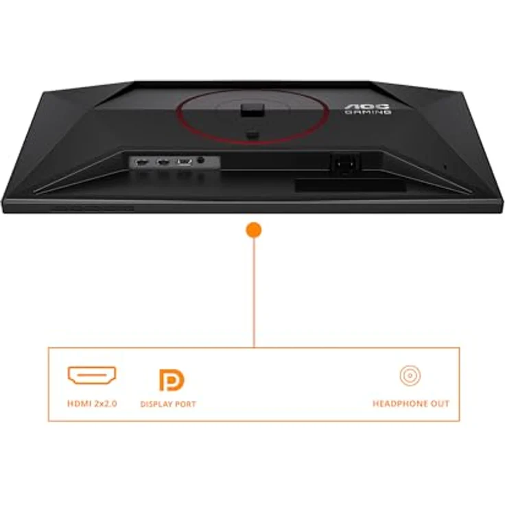 AOC 24G4ZR 23,8 Zoll Full-HD Gaming Monitor, 260 Hz, 0,3 ms Reaktionszeit, Fast-IPS-Panel, HDR10 – Bild 3