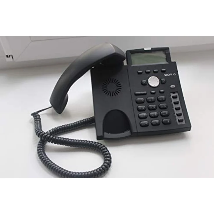 Snom Desk Telephone D315 (5 Configurable Function Keys With LEDs, Sensor hook switch, Dual IPv4 - IPv6 Stack) Black – Bild 2