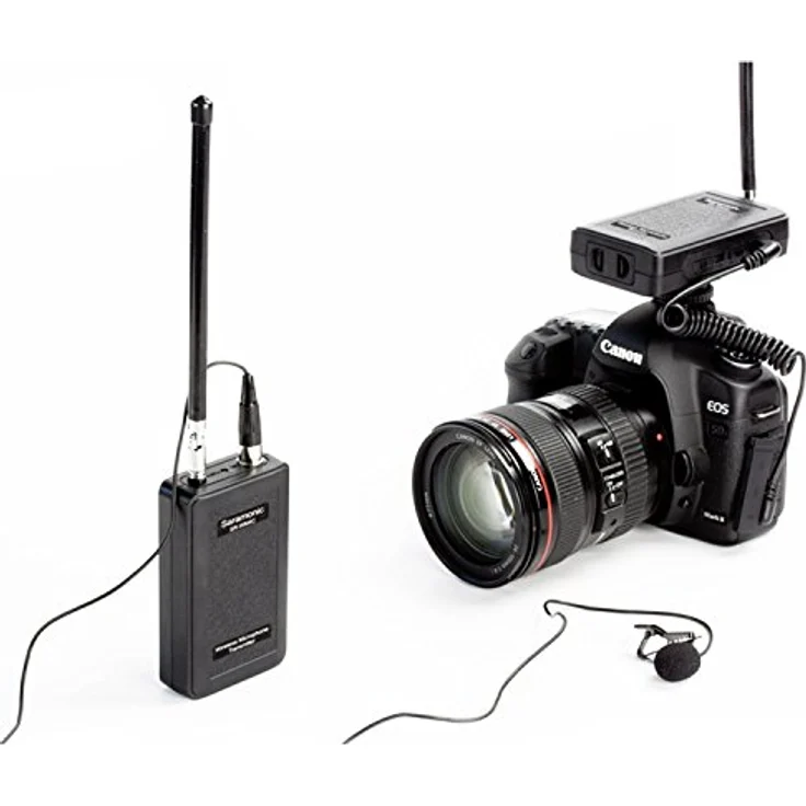 Saramonic SR-WM4C kabelloses Mikrofon, Schwarz – Bild 3