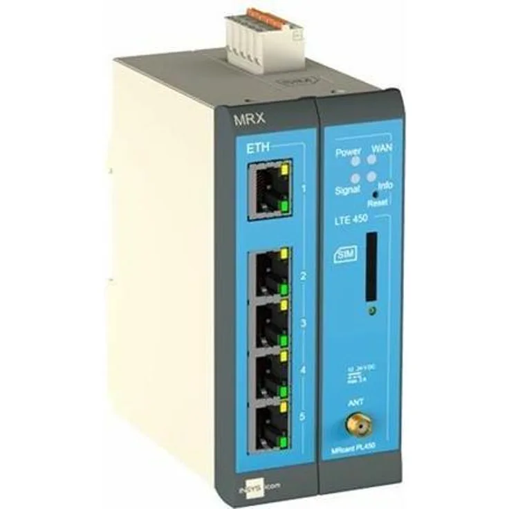 Insys icom MRX2 1.0 LTE, modularer LTE-Router mit LTE450 VPN-Option