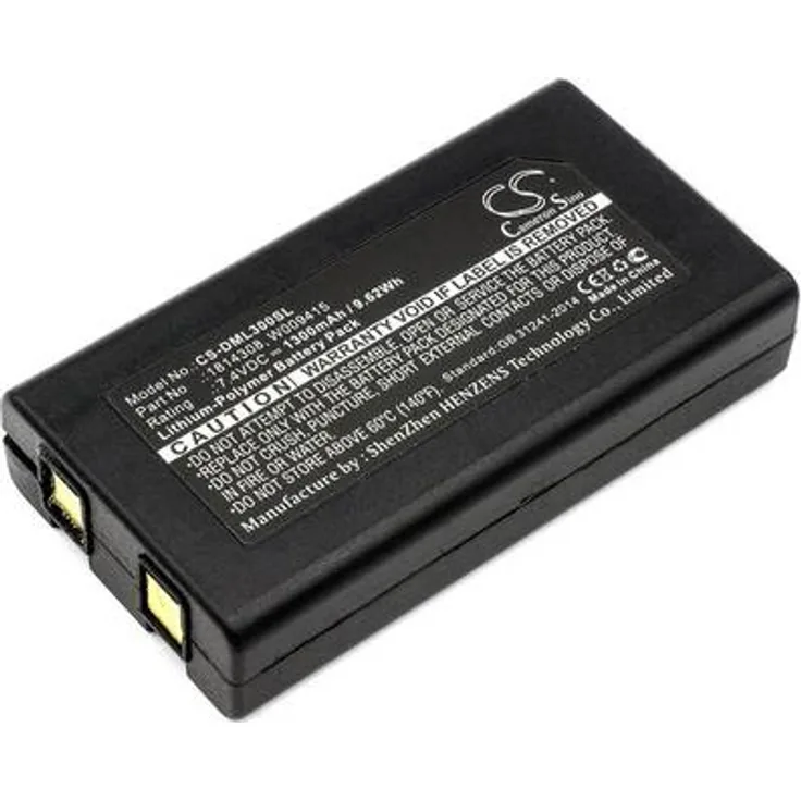 Beltrona Drucker-Akku BELDML300SL, 7.4 V 1300 mAh, Li-Polymer, kompatibel mit DYMO XTL 300 und LabelManager 500TS