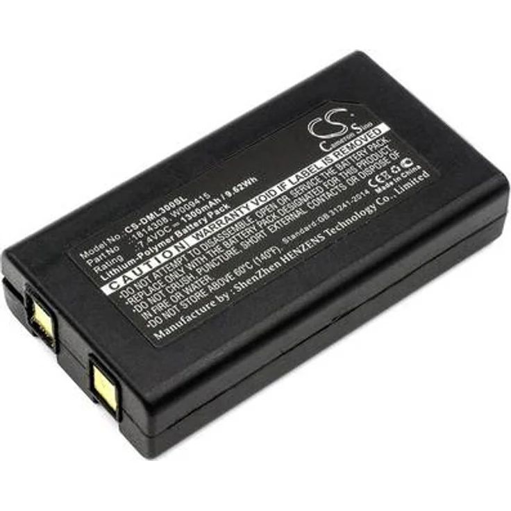 Beltrona Drucker-Akku BELDML300SL, 7.4 V 1300 mAh, Li-Polymer, kompatibel mit DYMO XTL 300 und LabelManager 500TS