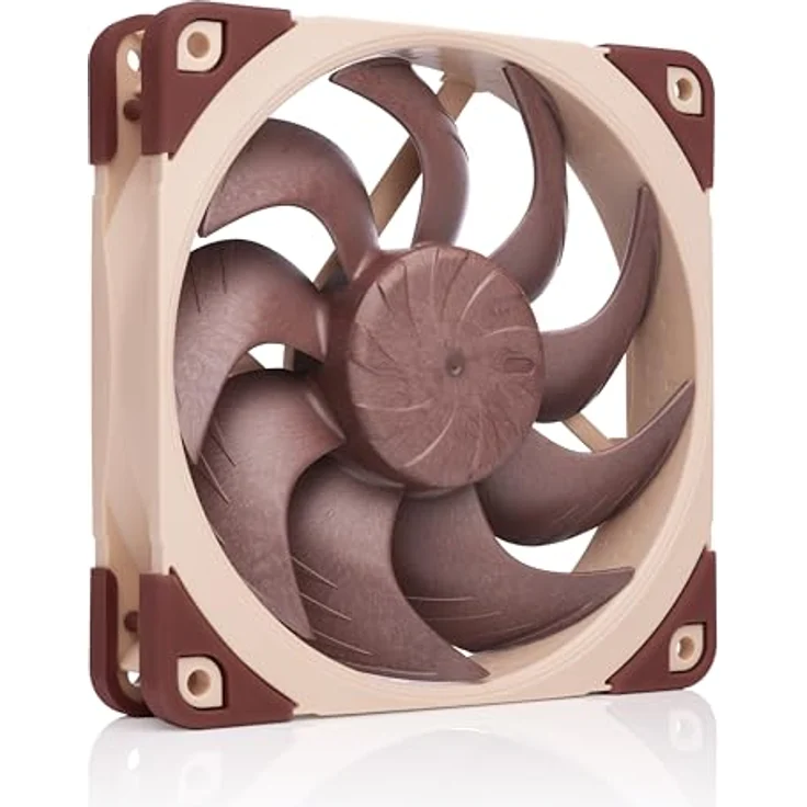 Noctua NF-A12x25 G2 PWM, 120mm Gehäuselüfter mit 360-1800rpm, Braun – Bild 1