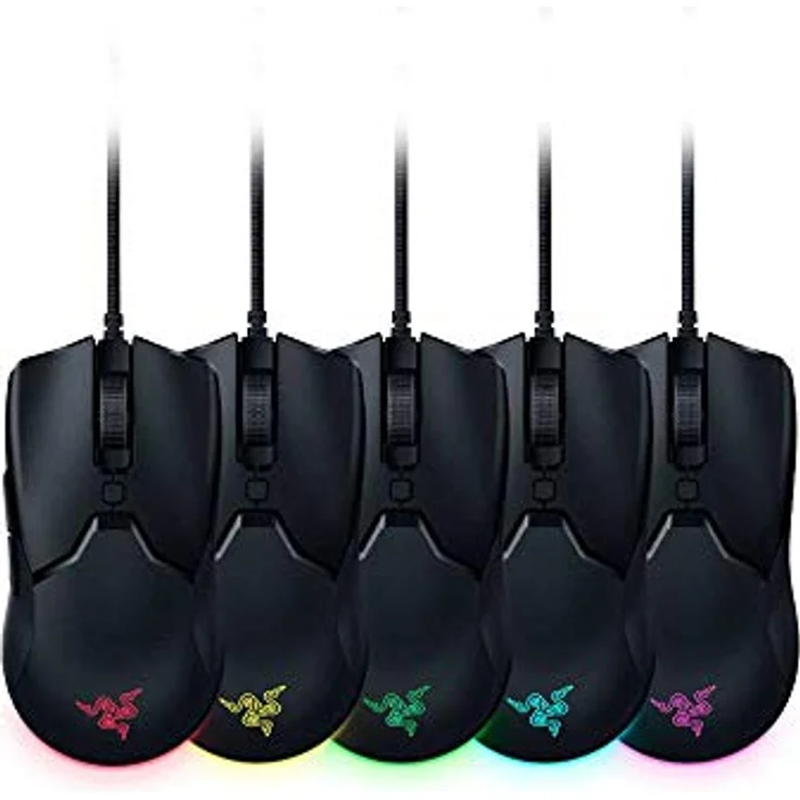 Razer Viper Mini Ultraleichte Gaming-Maus, schnellste Gaming-Switches, optischer Sensor, 8500 DPI, Chroma RGB Unterleuchtbeleuchtung, 6 programmierbare Tasten, Drag-Free Cord - Klassisches Schwarz – Bild 3
