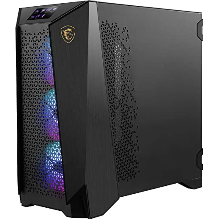 MSI Meg Prospect 700R PC-Gehäuse, Mid-Tower, E-ATX-Kapazität, IPS-Touchscreen, modulares Seitenpanel, 4 x 140 mm ARGB-Lüfter, USB 3.2 Gen, 2 x 2 Typ-C – Bild 4
