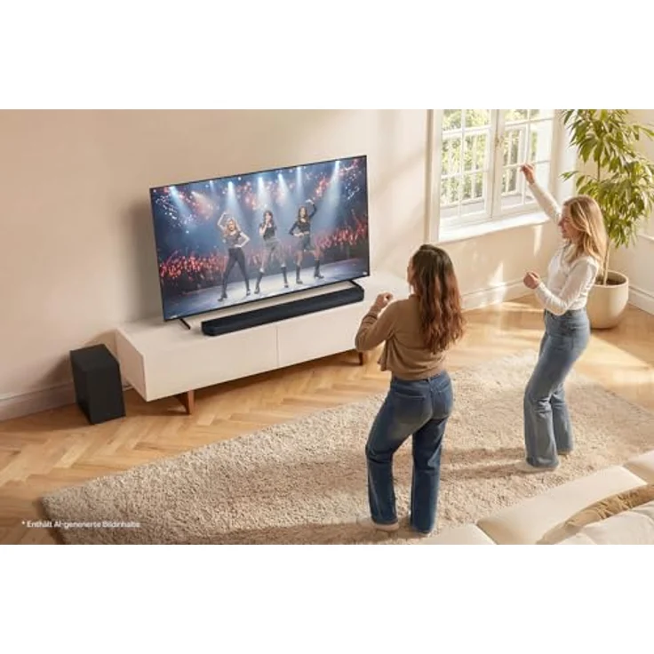 Samsung HW-Q610GH Q-Series, 3.1.2-Kanal Surround-Soundbar mit kabellosem 6,5"-Subwoofer, Dolby Atmos, Q-Symphony, Game Mode Pro für 3D-Gaming-Sound, schwarz – Bild 5
