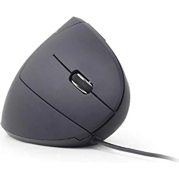 Gembird MUS-ERGO-01 USB-Maus, Ergonomische Maus Optisch Ergonomisch schwarz – Bild 1