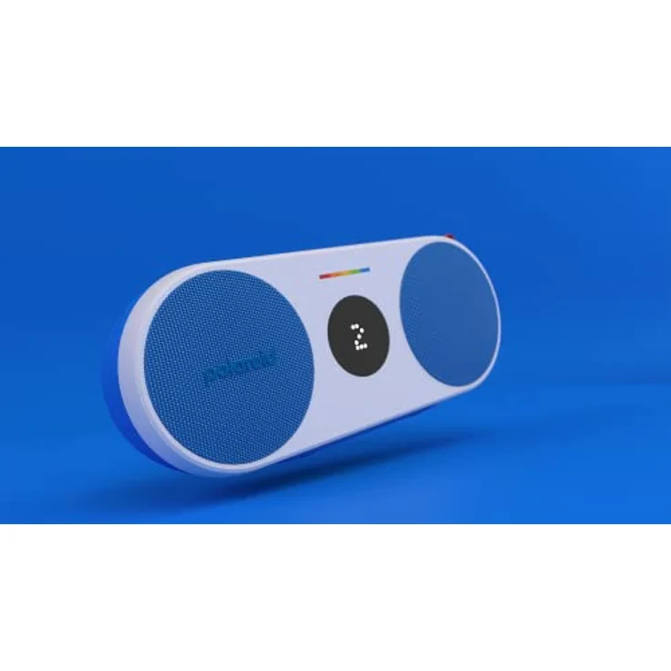 Polaroid P2 - Powerful Portable Wireless Bluetooth Speaker Rechargeable with Dual Stereo Pairing - Blue and White – Bild 4