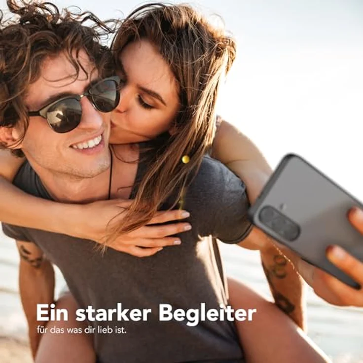 EAZY CASE Clear Hybrid Bumper Hülle für Samsung Galaxy S24, Ultra Aufprallschutz, Stoßfest, Kratzfest, dünn mit Kameraschutz, Schwarz – Bild 2
