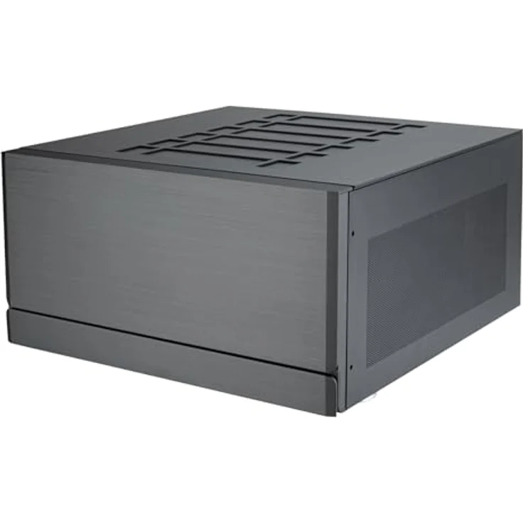 SilverStone Crown 04, HTPC-Gehäuse aus Aluminium mit 8 PCI-Slots, 360mm Kühlung und USB Type-C Anschluss, SST-CW04TB – Bild 5