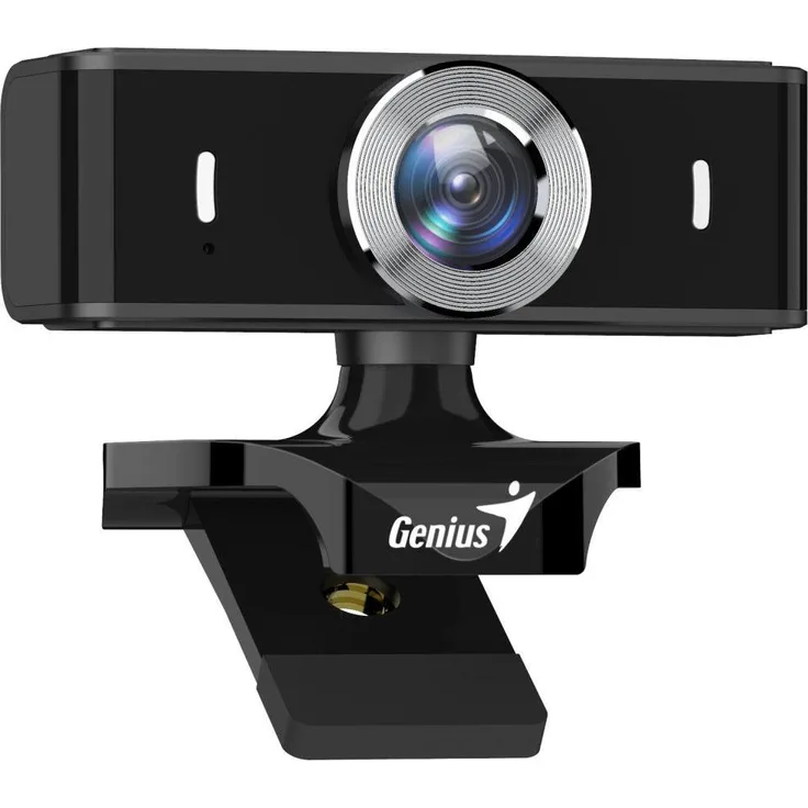 Genius FACECAM 2000X2, Webcam mit HD-Qualität, Schwarz