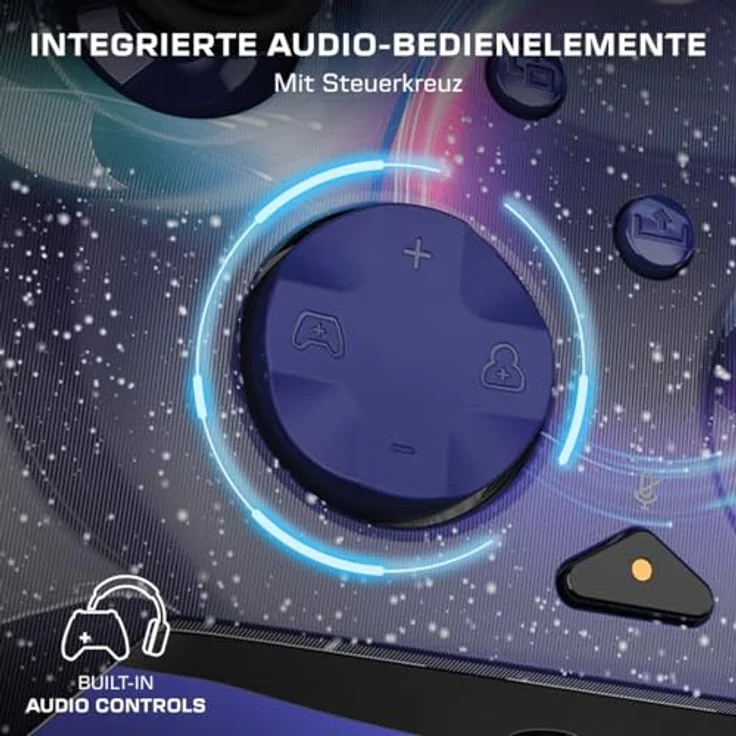 Turtle Beach REMATCH ADVANCED Wired Controller für Xbox Series X, Xbox One S und PC, mit Hall-Effekt-Hair-Triggern, Lentikulardesign, texturierten Griffen, Schwarz – Bild 4