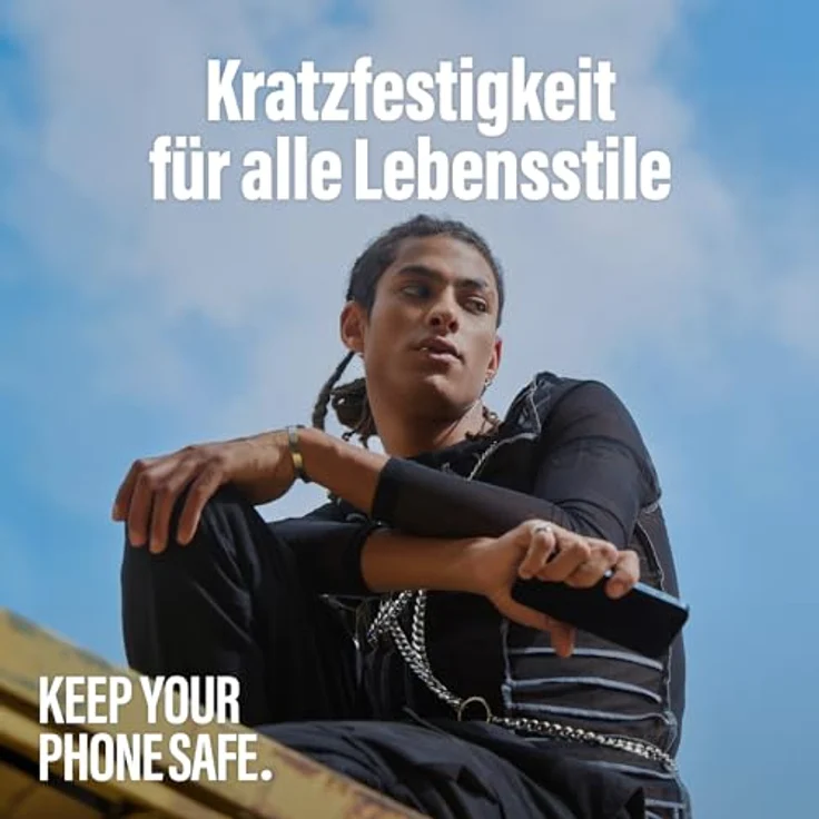 SAFE by PanzerGlass Screen Protector für iPhone 15 Pro | Ultra-Wide Fit, kratzfest, stoßfest, 100% Touch-Sensitivity, Anti-Attrition – Bild 3