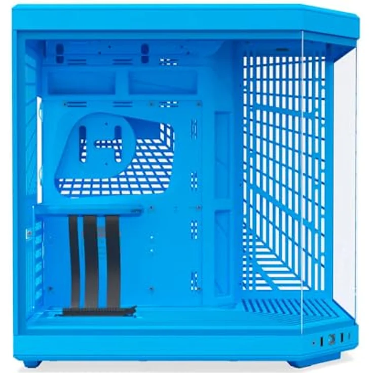 Hyte Y70 Midi Tower - Hellblau, für Mainboards bis E-ATX, Grafikkartenlänge bis 422 mm – Bild 3