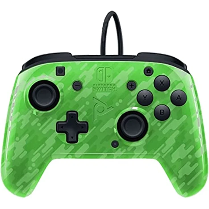 PDP Faceoff Deluxe+ Audio Wired Controller Grün, Schwarz (500-134-EU-CM03) (Switch) – Bild 4