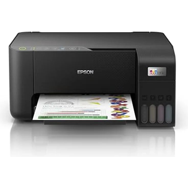 Epson EcoTank ET-2860 Multifunktionsdrucker, WLAN (Wi-Fi), Wi-Fi Direct, schwarz – Bild 2