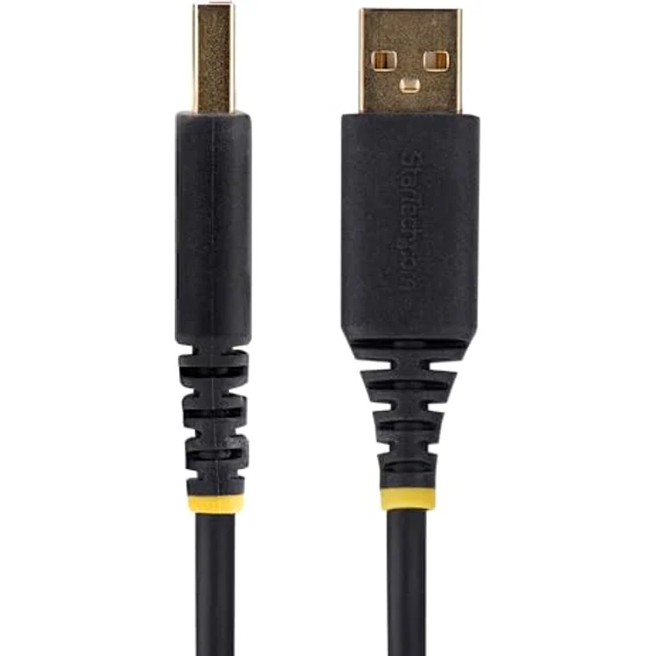 StarTech.com 30cm USB Null Modem Kabel, USB Seriell Adapter mit FTDI Chipsatz, schwarz, unterstützt Windows/macOS/Linux – Bild 4