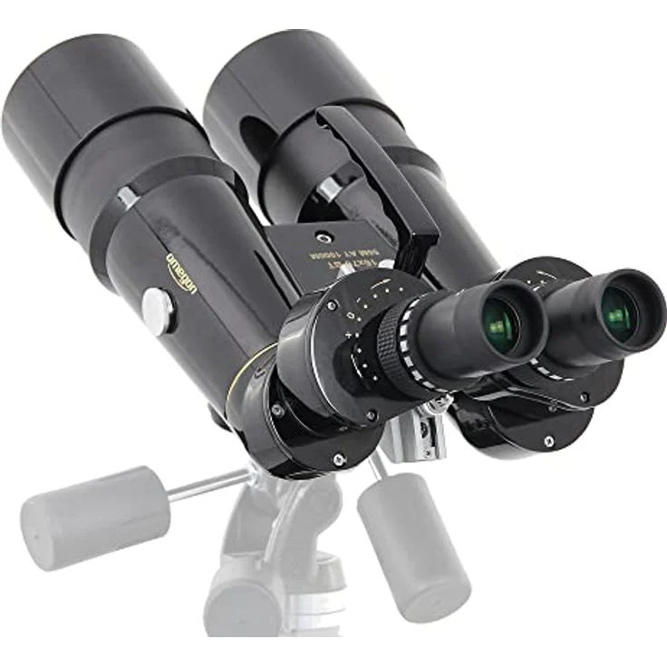 Omegon Nightstar 16x70 Fernglas, 45° Einblick, 70mm Objektiv, ideal für Astronomie und Naturbeobachtung, inklusive Alukoffer – Bild 9