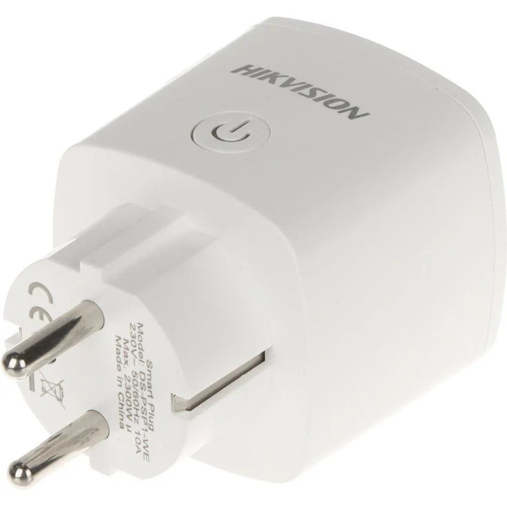 Hikvision DS-PSP1-WE, Smart Plug, 230V Innensteckdose mit kabelloser 868 MHz Steuerung, weiß – Bild 1