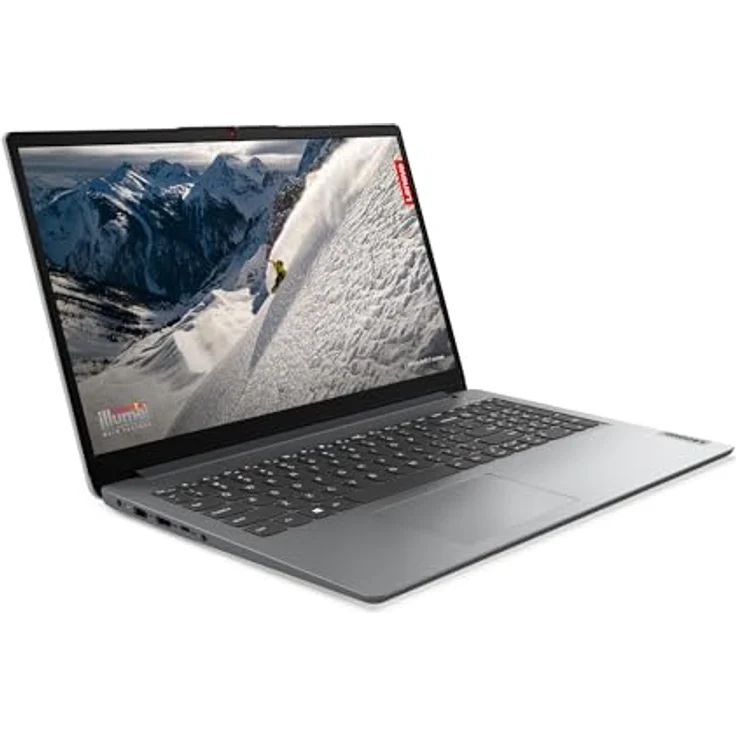 Lenovo IdeaPad 1 Laptop | 15,6" Full HD Display | AMD Ryzen 3 7320U | 8GB RAM | 512GB SSD | AMD Radeon Grafik | Windows 11 Home | grau | QWERTZ | 3 Monate Premium Care – Bild 4