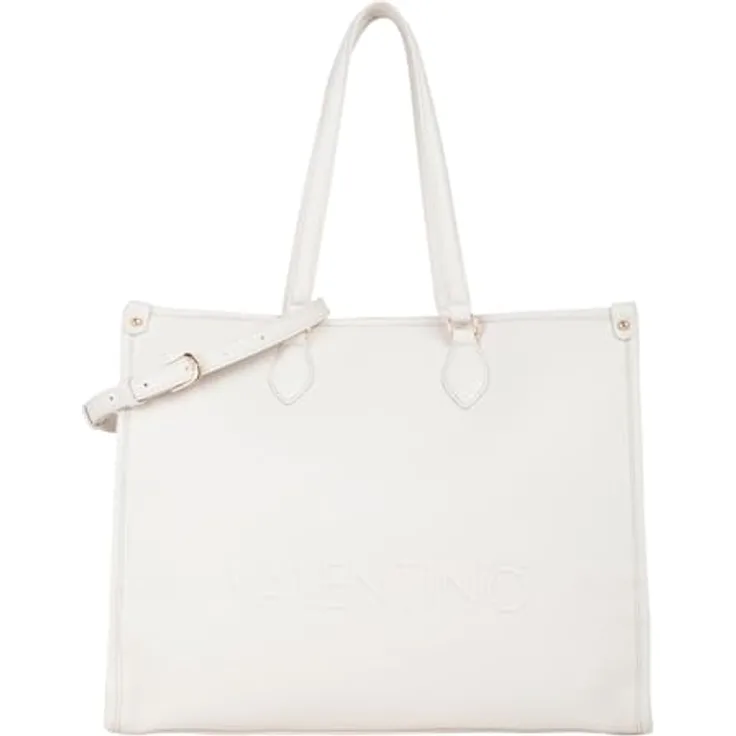 VALENTINO Rised Re Business Bag Ecru, Laptop-Tasche mit schickem Design und hoher Qualität