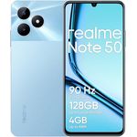 realme Note 50 Smartphone 4+128GB, 90Hz Vivid Display, 8GB Dynamic RAM + 128GB ROM, 13MP AI Camera, Ultra Slim, 5000mAh Battery, Sky Blue