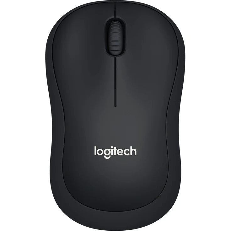 Logitech M220 Silent Kabellose Maus, 2,4 GHz mit Nano-USB-Empfänger, 1000 DPI Optical Tracking, 18 Monate Batterielaufzeit, für Links- und Rechtshänder, kompatibel mit PC, Mac, Laptop, Schwarz (910-004878) – Bild 1