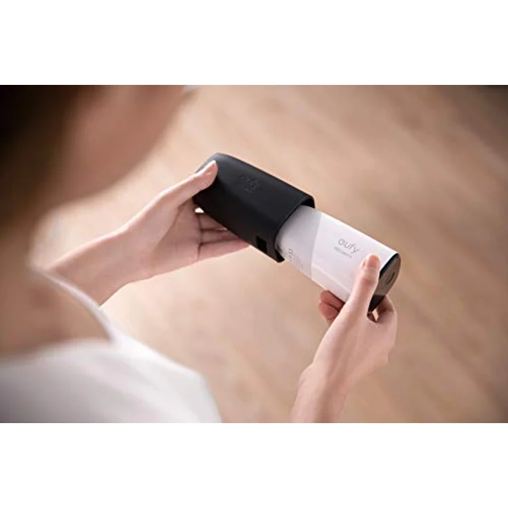 eufy 2er-Set Silikonhüllen für eufycam 1, 2 und 2 Pro, UV- und Regenschutz, Schwarz – Bild 4