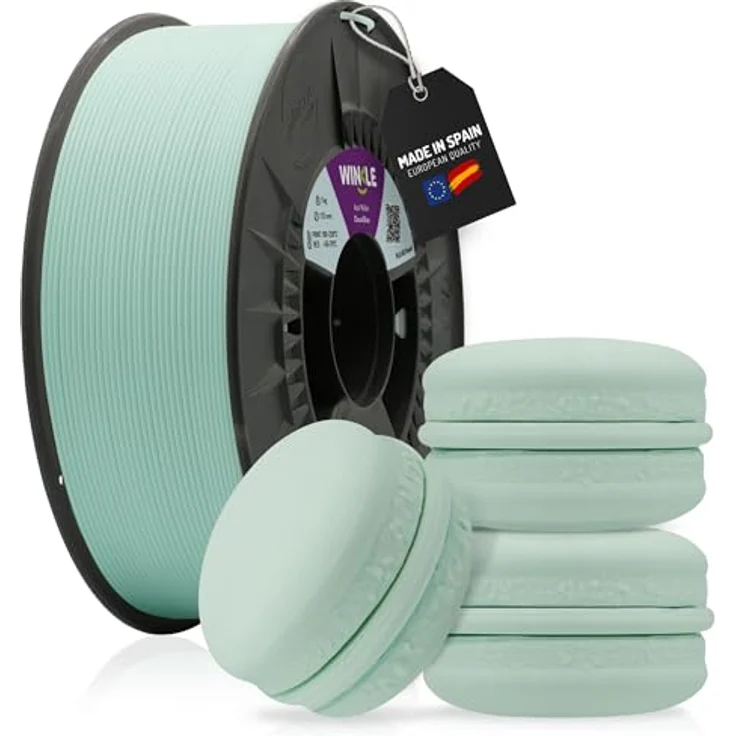 WINKLE PLA HD Pastell Filament 1.75mm Blaue Wolke, 300g Spule, kompatibel mit FDM Druckern, Maßgenauigkeit +/- 0.05mm – Bild 1