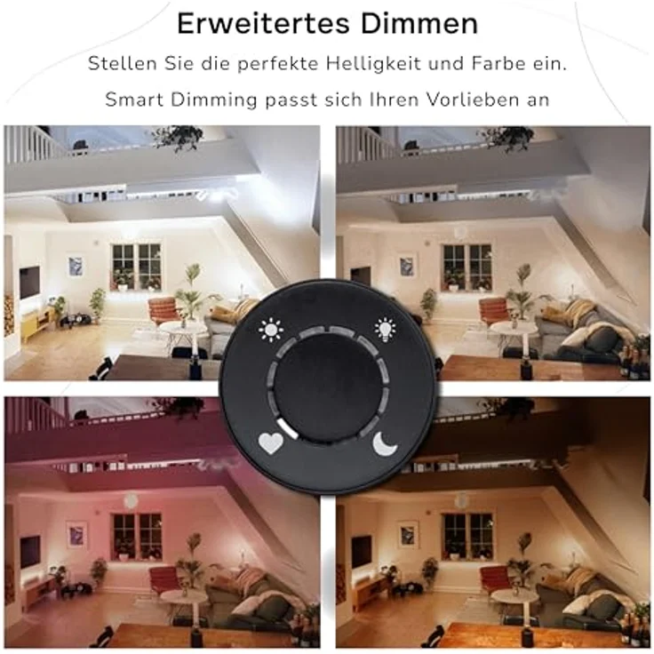 Flic Twist Starter-Pack: Kabelloser Smart Home-Controller – Steuern Sie Licht, Musik, Jalousien & Routinen mit Drücken, Drehen, Doppeldrücken, voll konfigurierbar, inkl. Flic Twist & Hub Mini – Bild 2