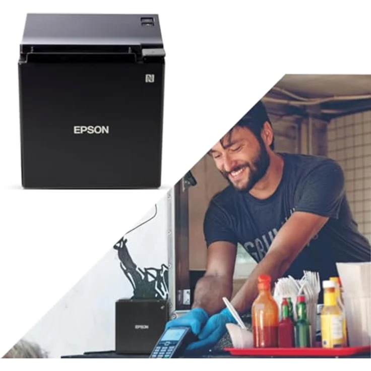 EPSON TM-M30 Schwarz Quittungsdrucker LAN Bluetooth – Bild 6