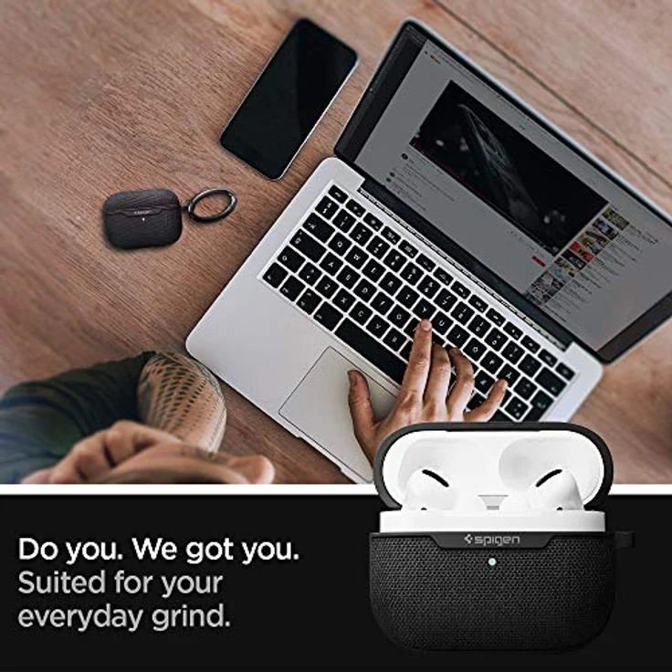 Spigen Urban Fit für Apple AirPods Pro - Schwarz - Preisvergleich – Bild 2