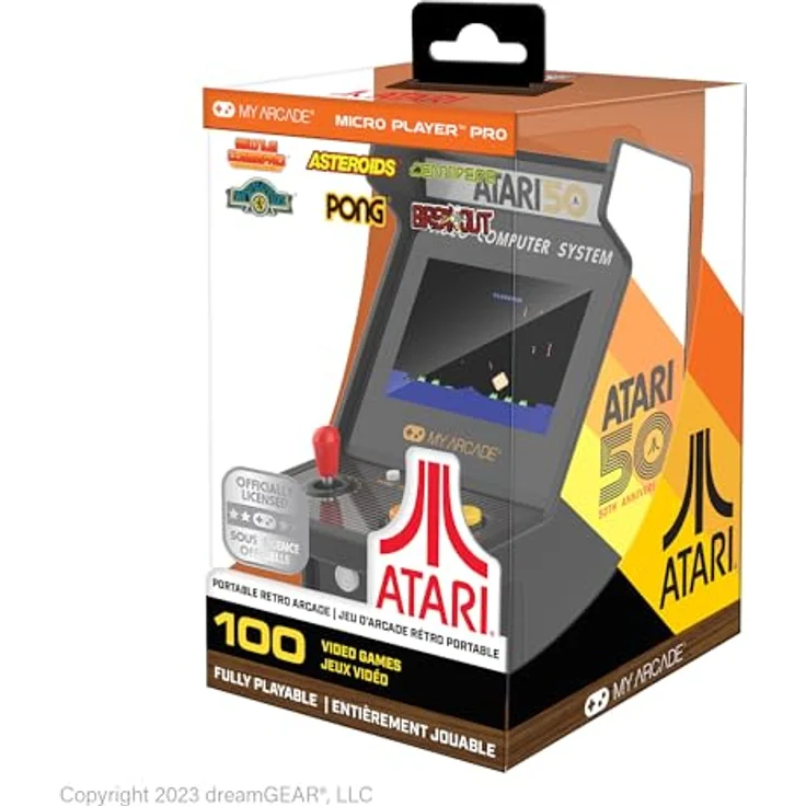 ATARI ATARI Micro Player Pro, tragbare Konsole mit klassischen Spielen und modernster Technologie – Bild 7