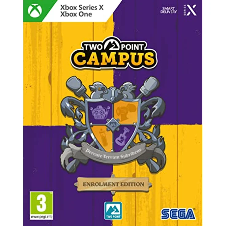 SEGA Two Point Campus – Aufroll-Edition, Xbox One-Spiel mit hochwertigem Material und langlebiger Robustheit – Bild 1