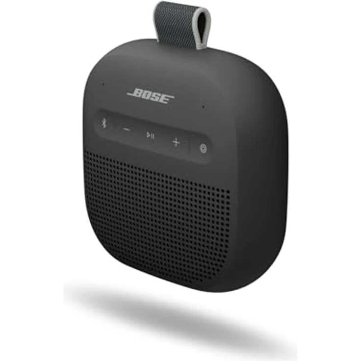 Bose SoundLink Micro (2. Gen.), tragbarer Bluetooth-Lautsprecher, wasserdicht und staubdicht, bis zu 12 Std. Akkulaufzeit, Schwarz – Bild 4