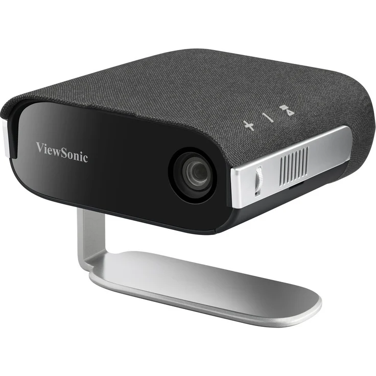 ViewSonic M1XE, ultra portabler LED-Projektor mit 150 ANSI-Lumen, 4-Stunden-Akkulaufzeit, Harman Kardon-Lautsprechern, 100 Zoll Bildschirmgröße, 360 Grad Projektionswinkel, Bluetooth und Wi-Fi – Bild 1