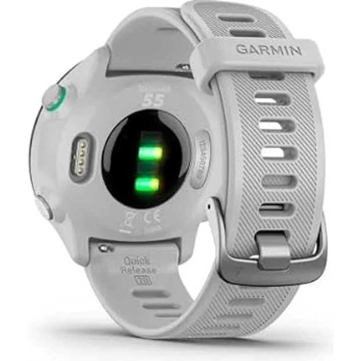 Garmin Forerunner 55, Smartwatch in Weiß mit GPS, 14 Tage Akkulaufzeit und Gesundheitsfunktionen – Bild 3