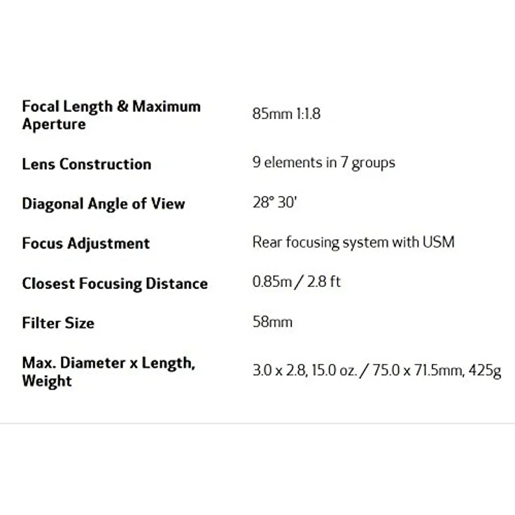 Canon 85 mm / F 1.8 EF USM – Bild 5