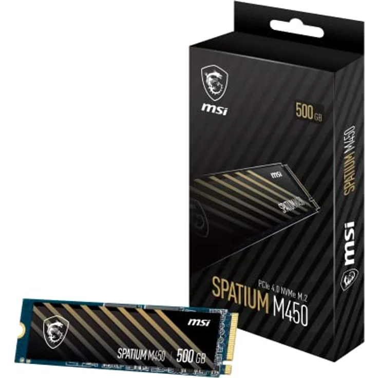 SPATIUM M450 PCIe 4.0 NVMe M.2 500GB – Bild 1