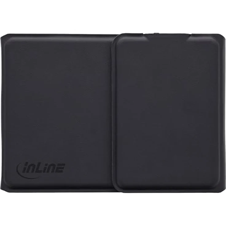 InLine Faltbare Bluetooth Tastatur mit Touchpad, kabellos, QWERTZ Layout, kompakt und leicht, schwarz, 55379B – Bild 5