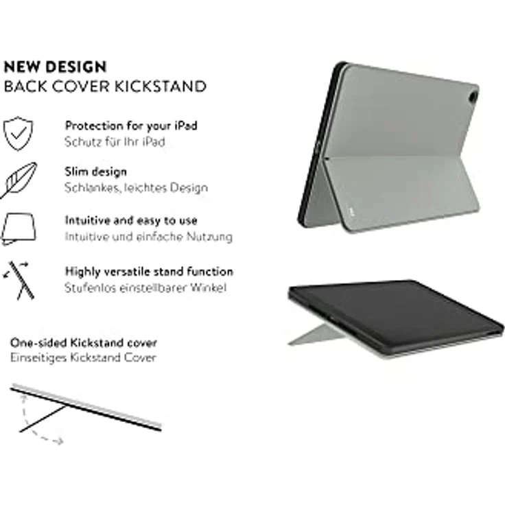 White Diamonds Kickstand Tablet Hülle für Apple iPad 10.2 (2019/2020/2021), Grün, mit integrierter Standfunktion – Bild 2