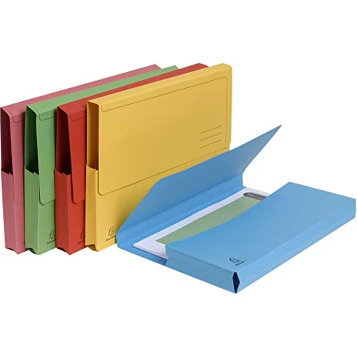 Generic Exacompta 46970E, Recycling-Aktenordner im 10er Pack, DIN A4, farblich sortiert, für bis zu 200 Blatt – Bild 7
