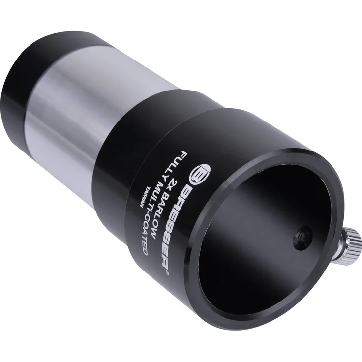 BRESSER Teleskop BRESSER Barlow-Linse 2x (1,25 Zoll) mit verdopplung der Brennweite