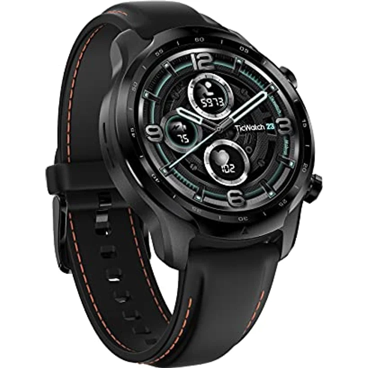 Ticwatch Pro 3 GPS-Smartwatch für Männer und Frauen, Wear OS von Google, Dual-Layer-Display 2.0, Lange Akkulaufzeit – Bild 1